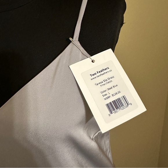 Satin Slip Dress NWT - Picture 2 of 7